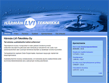 Tablet Screenshot of harmanlvi.fi